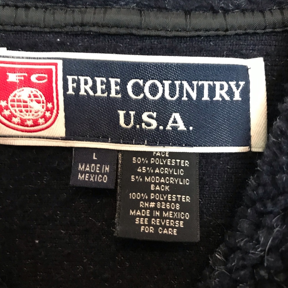 Free Country USA Pile Fleece Cuddle Coat - Picture 6 of 6